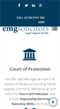 Mobile Screenshot of emgsolicitors.com